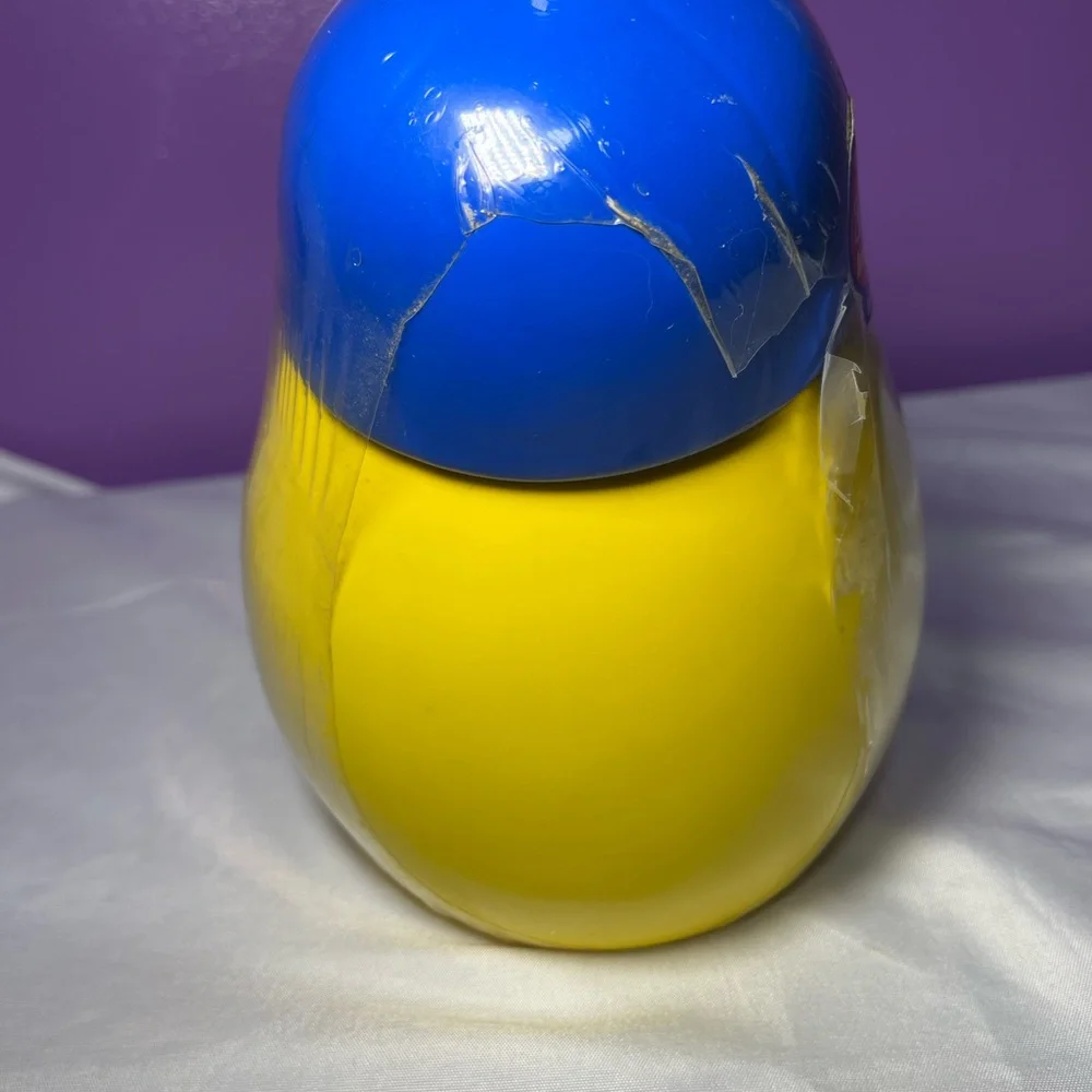 Vintage Yellow M&M’s‎ Galerie Ceramic Candy Cookie Jar NEW Sealed Rare